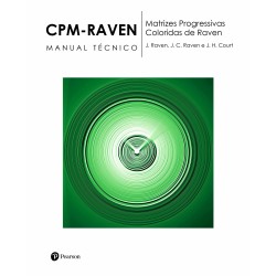 CPM RAVEN - Matrizes Progressivas Coloridas de Raven - Bloco de Folha de Respostas