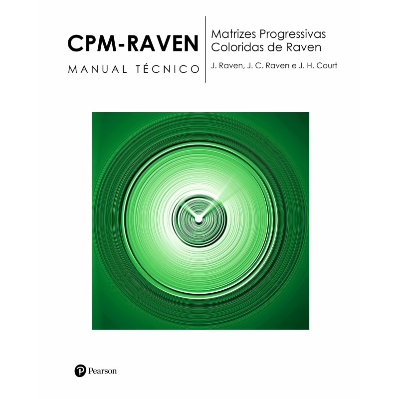 CPM RAVEN - Matrizes Progressivas Coloridas de Raven - Kit Completo