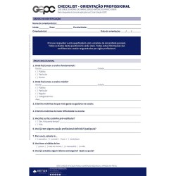GOPC Checklist Orientação Profissional VOL 2