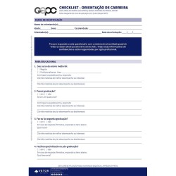 GOPC Checklist Orientação Carreira VOL 3