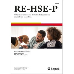 RE-HSE-P Roteiro de Entrevista de habilidades sociais educativas parentais - Bloco com 25 folhas de resposta