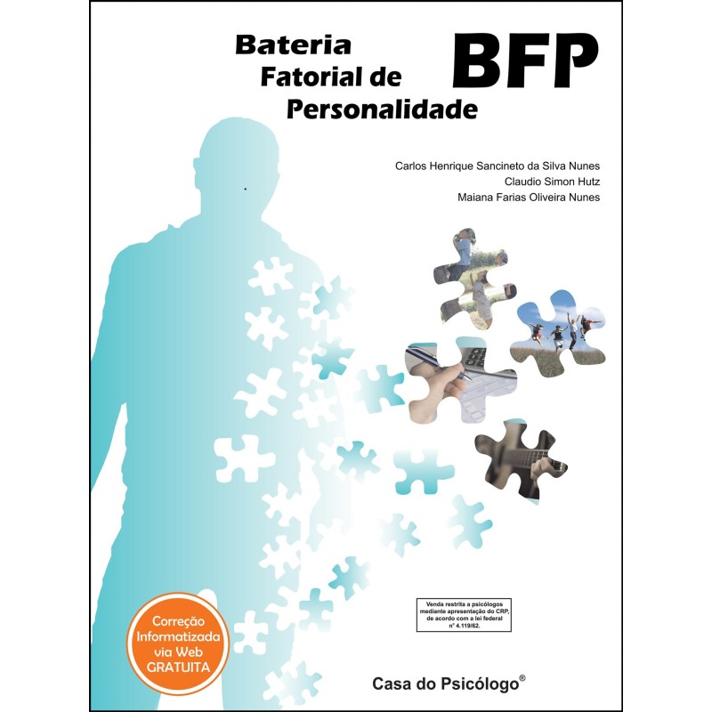 Caderno reutilizável - BFP -Bateria Fatorial de Personalidade