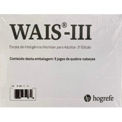 Quebra-Cabeça - WAIS III - Escala de inteligência Wechsler para adultos