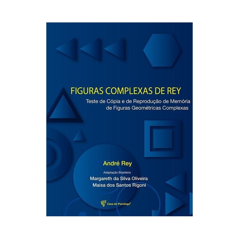 Bloco Ficha de Anotação Figura A c/25 fls - Figuras Complexas de Rey