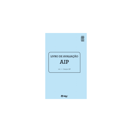 Livro de Avaliação vol 4 c/25 fls - AIP
