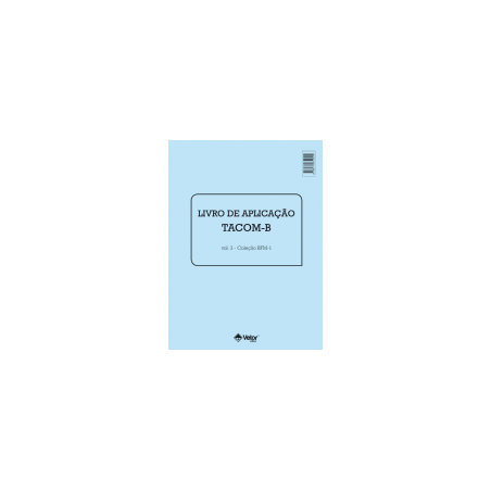 Livro de Aplicação TACOM B - Vol 3  c/25fls