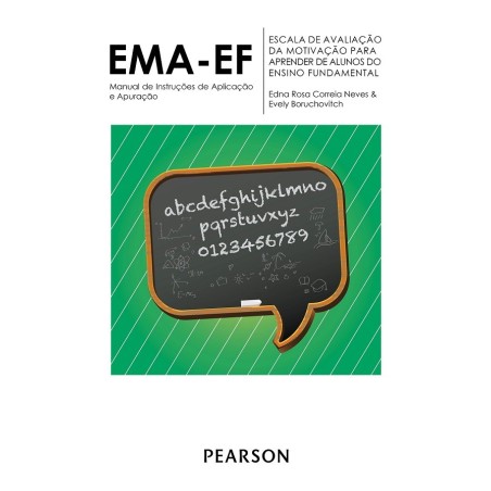 Bloco de Respostas c/25 fls - EMA-EF – Escala de Motivação Para Aprender de Alunos do Ensino Fundamental