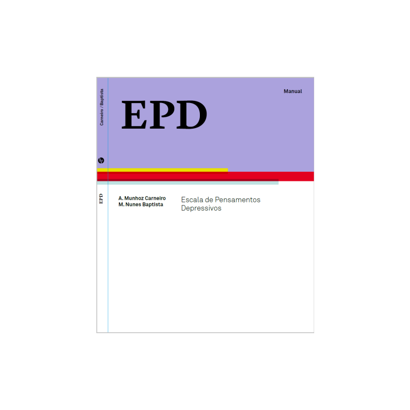 EPD - Escala de Pensamentos Depressivos - Bloco com 25 folhas de respostas