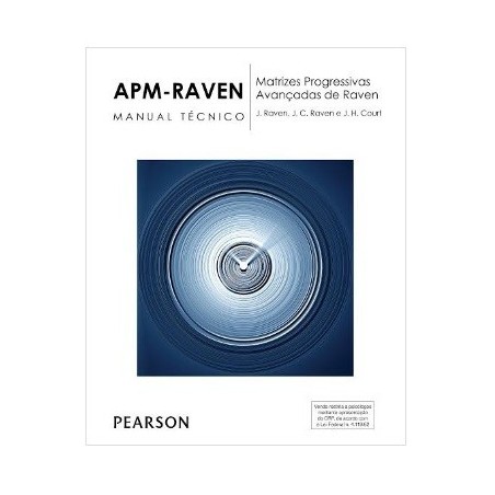 APM - Matrizes progressivas avançadas de Raven - Caderno de aplicação I e II