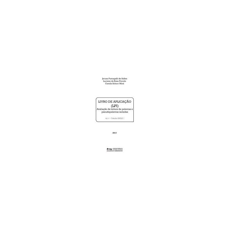 Anele - LPI - Livro de Aplicação e Avaliação